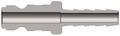 Dixon J2S2 1/4" TRUFLATE NIPPLE, 1/4" BARB Body Material: STEEL Body Size: 1/4"